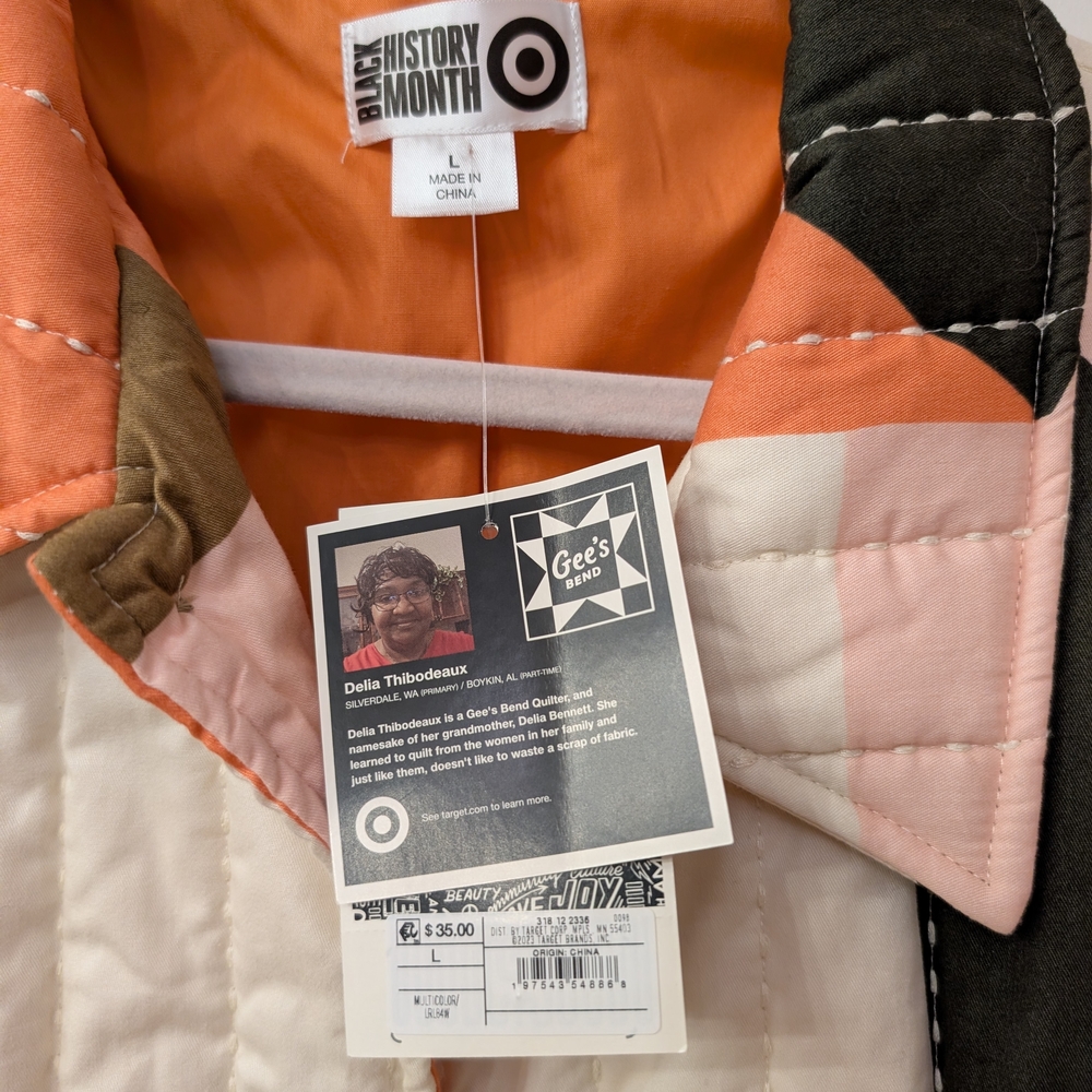 Target Multicolor Patchwork Utility Jacket - Picture 4 of 4